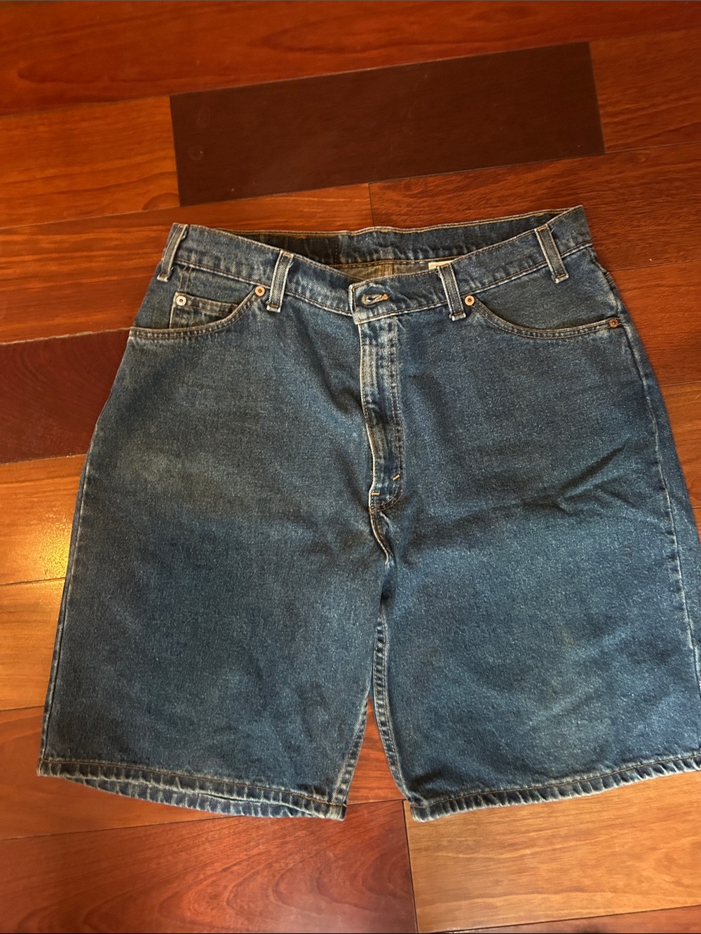 Vintage 90s Mens Levi's 560 Jean Shorts JORTS 36 waist